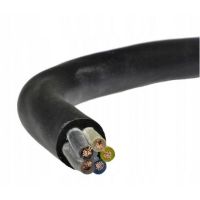 Przewód warsztatowy H05RR-F (OW) 5x2,5 żo 300/500V /100m/ KRĄŻEK | 5907702812779 EK Elektrokabel