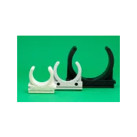 Uchwyt otwarty do rur UN 47 biały (100szt) | 21-010-00 Minbud