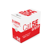 Kabel sieciowy UTP kat.5e PVC Eca Q-LANTEC (305m) KRĄŻEK | KIU5PVC305Q A-Lan Technologie