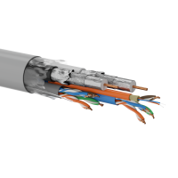 Kabel multimedialny Multikabel Q-LANTEC 2xU/UTP kat.6+2xRG6 1,13+2xFO LSOH Dca szary /500m/ SZPULA | KML5002 A-Lan Technologie