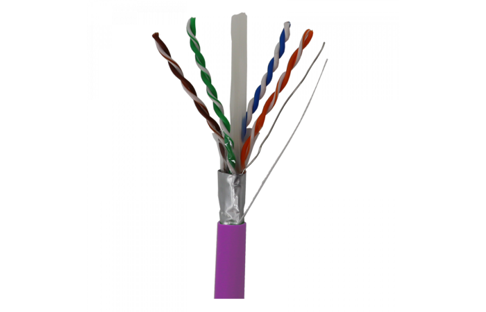 Kabel teleinformatyczny F/UTP Kat 6A Dca LSFH 23AWG DK6000A /500m/ SZPULA | 219322 Televes