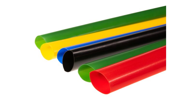 Rura termokurczliwa poliolefinowa, bardzo elast, z klejem, skurcz 3:1, RC3K 3/0,6x200-C czarna | TRDHL300006002005KC1 Radpol