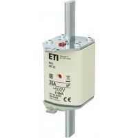 Wkładka bezpiecznikowa (topikowa) NH2C 20A gF 500V szybka | 004139388 Eti