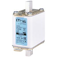 Wkładka bezpiecznikowa (topikowa) NH00 80A gS 800V ultraszybka / gS | 004184501 Eti