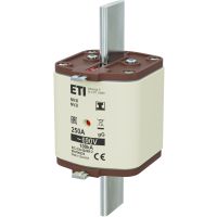 Wkładka bezpiecznikowa (topikowa) NH3/I 250A gG 690V zwłoczna / Zaczepy izolowane | 004196325 Eti
