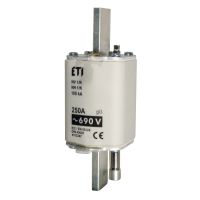Wkładka bezpiecznikowa (topikowa) NH1/K 200A gG 690V zwłoczna / Z wybijakiem | 004113345 Eti