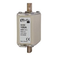 Wkładka bezpiecznikowa (topikowa) NH00 32A gBat 550V DC Magazyny energii | 004110209 Eti