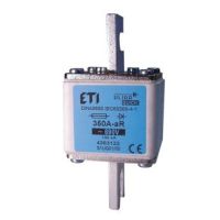 Wkładka bezpiecznikowa (topikowa) NHS1/80 500A aR 690V ultraszybka / Zaciski śrubowe S | 004383126 Eti