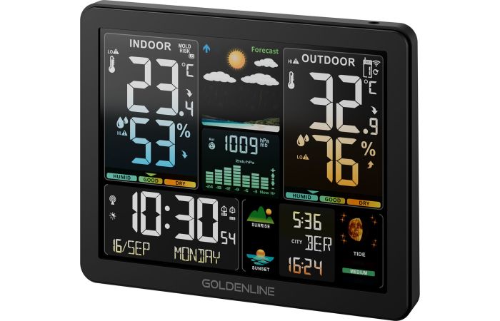 Stacja pogody GOLDENLINE GMS500 | 2000421 GOLDENLINE