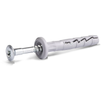 Kołek szybkiego montażu Fi-6mm z kołnierzem 6x40mm (opak 200szt.) | FX-06K040 Rawlplug