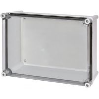 Obudowa natynkowa poliestrowa z płytą montażową poliestrową, pokrywa przezroczysta SB-43 | 001102511 Eti