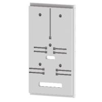 Płyta z 1 deską licznikową do panelu o szerokości 1 (250) (1kpl.) DL-S3F 1-2.5 | 001342750 Eti