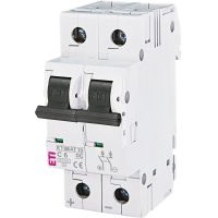 Wyłącznik nadprądowy DC ETIMAT 10-DC 2p C6 6kA | 002138712 Eti