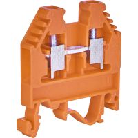 Złączka szynowa gwintowa 4mm2 VS 4 PA O, pomarańczowa | 003901040 Eti