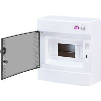 Rozdzielnica modułowa n/t 1x8 transparentna IP40 ECT8PT DIDO | 001101000 Eti
