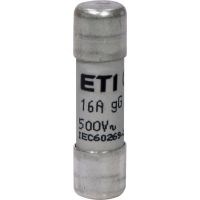 Wkładka topikowa cylindryczna CH10x38 gG 16A/500V | 002651019 Eti
