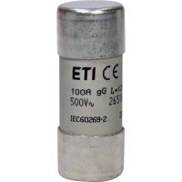 Wkładka topikowa cylindryczna CH22x58 gG 100A/500V | 002651050 Eti