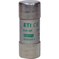 Wkładka topikowa cylindryczna CH22x58 aM 80A/690V | 002652051 Eti