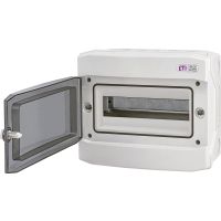 Rozdzielnica modułowa n/t 1x12 transparentna IP65 1500V DC PV/UV ECH-12PT DIDO | 001101062 Eti