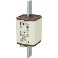 Wkładka bezpiecznikowa (topikowa) NH2/I 400A gG 500V zwłoczna / Zaczepy izolowane | 004195224 Eti