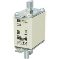 Wkładka bezpiecznikowa (topikowa) NH00/K 50A gG 690V zwłoczna / Z wybijakiem | 004111182 Eti