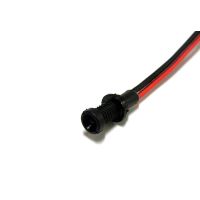 Lampka diodowa Klp 3R/12-24V czerwona, klosz fi 3mm | 84403001 Simet