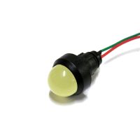 Lampka diodowa Klp 20Y/12-24V żółta, klosz fi 20mm | 84420004 Simet
