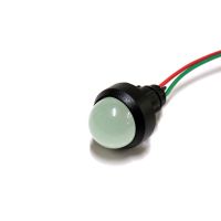 Lampka diodowa Klp 20G/12-24V zielona, klosz fi 20mm | 84420005 Simet