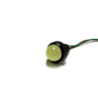 Lampka diodowa Klp 20O/12-24V pomarańczowa, klosz fi 20mm | 84420008 Simet