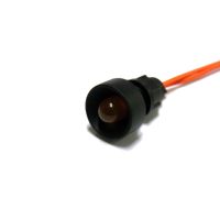 Lampka diodowa Klp 10O/230V pomarańczowa, klosz fi 10mm | 84510008 Simet