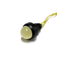 Lampka diodowa Klp 20Y/230V żółta, klosz fi 20mm | 84520004 Simet