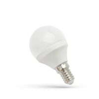Lampa LED 6W 520lm 3000K WW E14 kulka matowa ciepła biała | WOJ+13022 Wojnarowscy