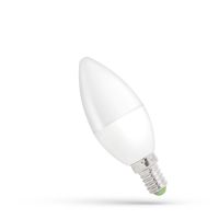 Lampa LED 4W 340lm NW 4000K E14 230V świeczka matowa Spectrum | WOJ+14506_4W Wojnarowscy