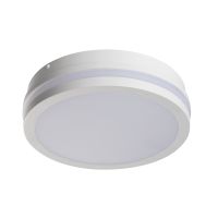 Plafon LED BENO 12-18W 1920/2080/2060lm 3000/3500/4000K IP65 CCT-O zm. barwy światła biały okrągły | 38778 Kanlux