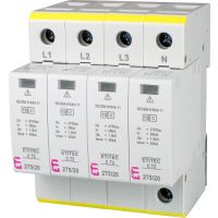 Ogranicznik przepięć C 4P 275V 20kA ETITEC-C-275/20 | 002440395 Eti