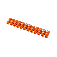 Listwa zaciskowa gwintowa termoplast. 6 mm2, 12 torów LTF12-6.0 pomarańczowa | 21412108 SIMET S.A.