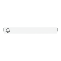 Pole opisowe z symbolem dzwonka, 3559T-A00271, Zoni przeźroczyste  | 2CHT590271A4000 ABB