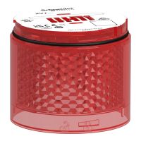 Moduł świetlny, kolumna świetlna, czerwony, śr.70mm, migający, kolorowa soczewka, Harmony XVB7 | XVB7C54 Schneider Electric