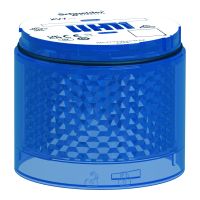 Moduł świetlny, kolumna świetlna, niebieski, śr.70mm, migający, kolorowa soczewka, Harmony XVB7 | XVB7C56 Schneider Electric