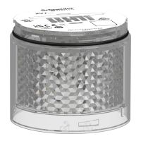 Moduł świetlny, kolumna świetlna, biały, śr.70mm, migający, kolorowa soczewka, Harmony XVB7 | XVB7C57 Schneider Electric