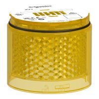 Moduł świetlny, kolumna świetlna, żółty, śr.70mm, błyskający, kolorowa soczewka, Harmony XVB7 | XVB7C68 Schneider Electric