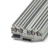 Złączka przelotowa 4-przewodowa ST 4-QUATTRO, szara | 3031445 Phoenix Contact