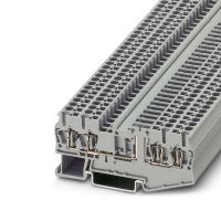 Złączka szynowa rozłączna ST 2,5-QUATTRO-TG, szara | 3038451 Phoenix Contact