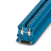 Złączka szynowa przepustowa 2-przewodowa 0,2-10mm2 UT 6 BU, niebieska (opak.50szt) | 3044144 Phoenix Contact