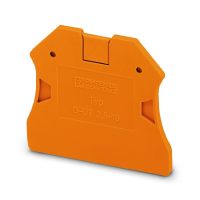 Pokrywa zamykająca D-UT 2,5/10 OG, pomarańczowa | 3047219 Phoenix Contact
