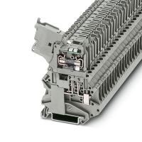 Zabezpieczający zacisk szeregowy UT 4-HESILED 24 (5X20) GY | 3074172 Phoenix Contact