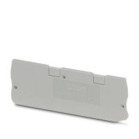 Pokrywa zamykająca D-PT 2,5-TWIN-MTB, szary | 3210202 Phoenix Contact