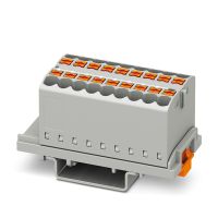 Blok rozdzielacza PTFIX 18X2,5-NS35 GY szary | 3273044 Phoenix Contact
