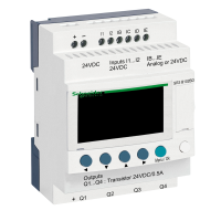 Przekaźnik programowalny Zelio Logic 6WE_D/4WY_T 24VDC RTC/LCD | SR3B102BD Schneider Electric