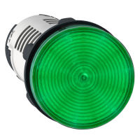 Wskaźnik świetlny Fi-22mm zielony zintegrowany LED 230V zacisk śrubowy, Harmony XB7 | XB7EV03MP Schneider Electric